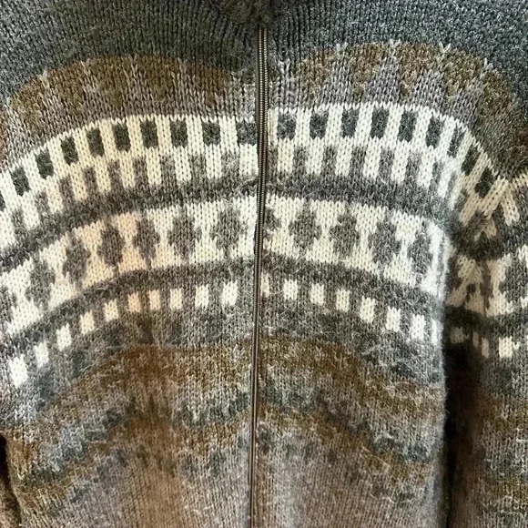 Vintage 1980s Baymart Zip-up Sweater  Large - Picture 4 of 4